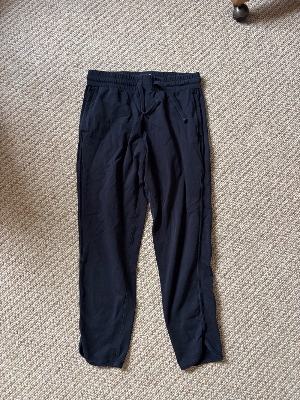 Pact Black Women's Drawstring Track Joggers